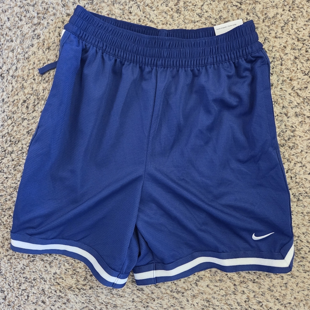 Nike Kids, Royal Blue Basketball Shorts, Size XL